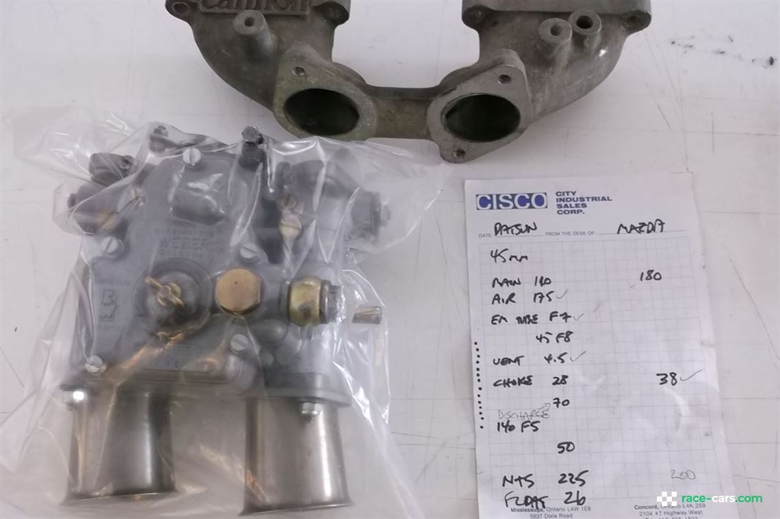 datsun-1200-weber-manifold